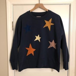 Madewell Star Crew Sweatshirt